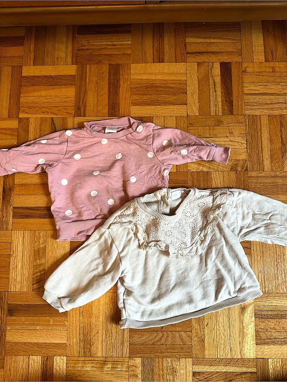 H&M and Zara long sleeve